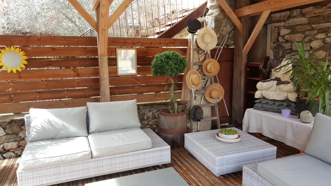 L'Olivier Chez Mame Marthe Villa Vallon-Pont-d'Arc Ngoại thất bức ảnh